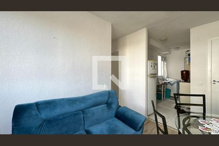 sala  de apartamento para alugar com 2 quartos, 38m² em Jardim Cláudia, Pinhais