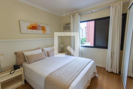 Quarto 1 de apartamento para alugar com 1 quarto, 47m² em Itaim Bibi, São Paulo