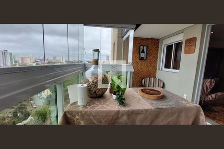 Varanda gourmet de apartamento à venda com 2 quartos, 103m² em Jardim, Santo André