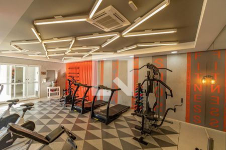 Apartamento para alugar com 45m², 1 quarto e 1 vaga Apartamento para alugar com 45m², 1 quarto e 1 vagaÁrea comum - Academia