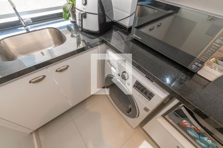 Apartamento para alugar com 45m², 1 quarto e 1 vaga Apartamento para alugar com 45m², 1 quarto e 1 vagaDetalhe Área de Serviço