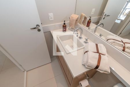 Apartamento para alugar com 45m², 1 quarto e 1 vaga Apartamento para alugar com 45m², 1 quarto e 1 vagaDetalhe Banheiro