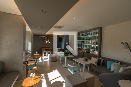 Apartamento para alugar com 45m², 1 quarto e 1 vaga Apartamento para alugar com 45m², 1 quarto e 1 vagaÁrea comum - Salão de festas