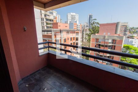 Varanda da Sala de apartamento à venda com 3 quartos, 82m² em Real Parque, São Paulo