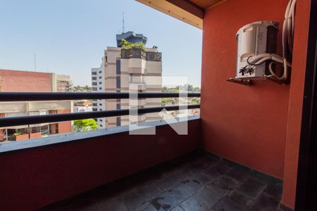 Varanda da Sala de apartamento à venda com 3 quartos, 82m² em Real Parque, São Paulo