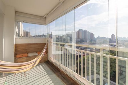 Varanda da Sala de apartamento à venda com 2 quartos, 59m² em Freguesia do Ó, São Paulo
