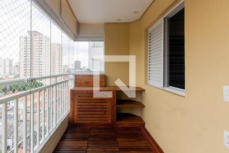 Varanda da Sala de apartamento para alugar com 2 quartos, 58m² em Vila Prudente, São Paulo