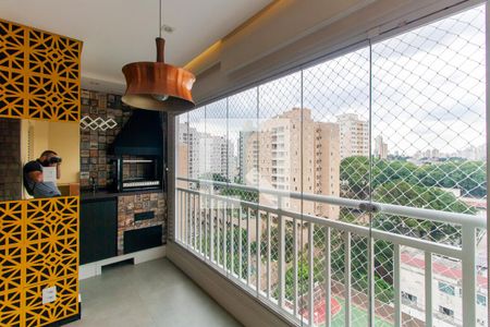 Varanda da Sala de apartamento para alugar com 2 quartos, 58m² em Vila Prudente, São Paulo