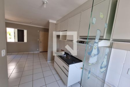 Cozinha  de apartamento para alugar com 2 quartos, 50m² em Jardim Florestan Fernandes, Ribeirão Preto