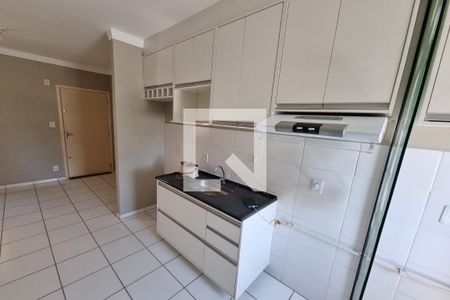 Cozinha  de apartamento para alugar com 2 quartos, 50m² em Jardim Florestan Fernandes, Ribeirão Preto