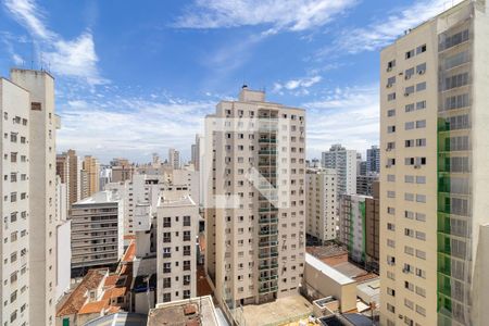 Vista da sacada de apartamento à venda com 2 quartos, 100m² em Centro, Campinas