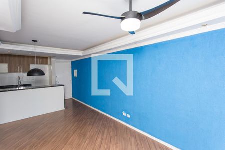 Sala de apartamento à venda com 3 quartos, 70m² em Jardim Melo, Diadema