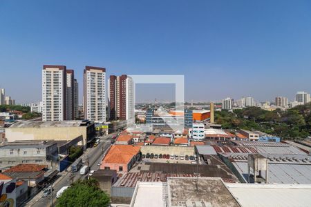 Vista da Sala e Quarto de apartamento para alugar com 1 quarto, 34m² em Carandiru, São Paulo