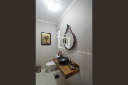 Lavabo de apartamento à venda com 3 quartos, 115m² em Jardim Bela Vista, Santo André