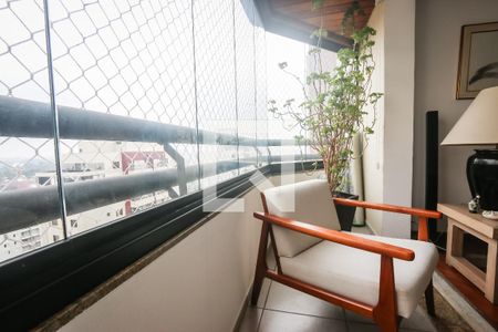 Varanda de apartamento à venda com 4 quartos, 135m² em Vila Suzana, São Paulo