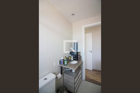 Banheiro do Quarto 1 - Suíte de apartamento à venda com 2 quartos, 68m² em Jardim das Acacias, São Bernardo do Campo