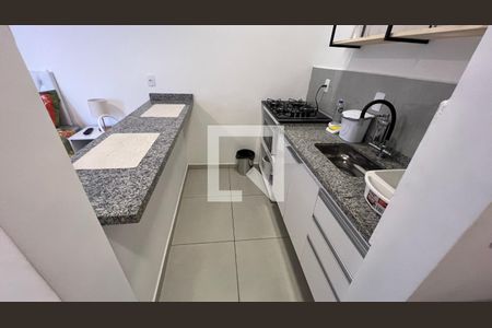 Cozinha de kitnet/studio para alugar com 1 quarto, 25m² em Perdizes, São Paulo