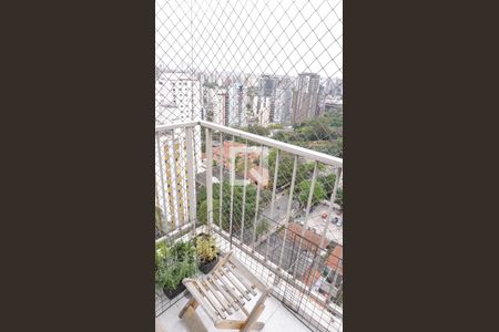 Varanda de apartamento à venda com 1 quarto, 44m² em Vila Clementino, São Paulo
