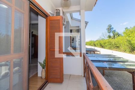 Quarto 1-Varanda de casa de condomínio para alugar com 3 quartos, 109m² em Centro, Canoas