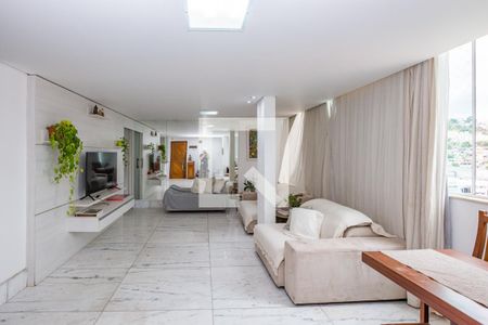 Sala 1 de apartamento à venda com 3 quartos, 190m² em Jardim America, Belo Horizonte