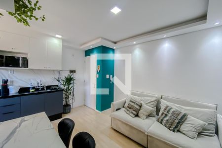 Sala de apartamento para alugar com 1 quarto, 32m² em Brás, São Paulo