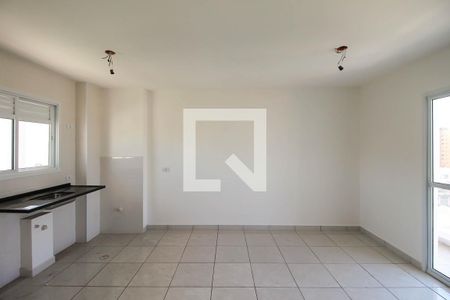 Sala/Cozinha de apartamento para alugar com 1 quarto, 28m² em Vila Alpina, São Paulo