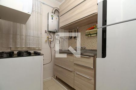 Cozinha de apartamento para alugar com 1 quarto, 27m² em Centro Histórico, Porto Alegre