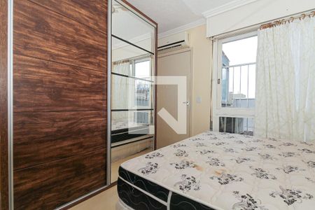 Sala e quarto de apartamento para alugar com 1 quarto, 27m² em Centro Histórico, Porto Alegre