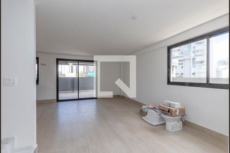 Sala de apartamento à venda com 3 quartos, 132m² em Lourdes, Belo Horizonte