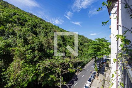 Varanda Vista de apartamento à venda com 2 quartos, 84m² em Leblon, Rio de Janeiro