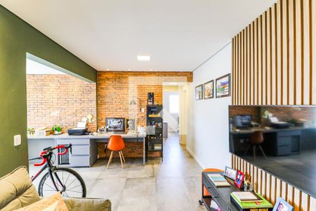 Sala de apartamento à venda com 2 quartos, 85m² em Jardim Santo Amaro, São Paulo