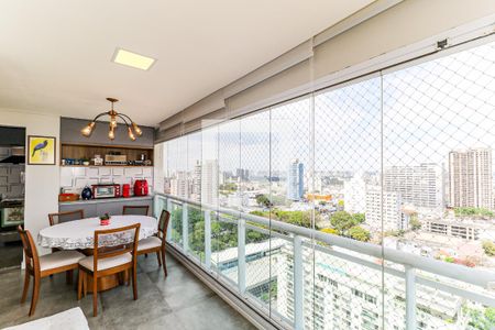 Varanda de apartamento à venda com 2 quartos, 85m² em Jardim Santo Amaro, São Paulo