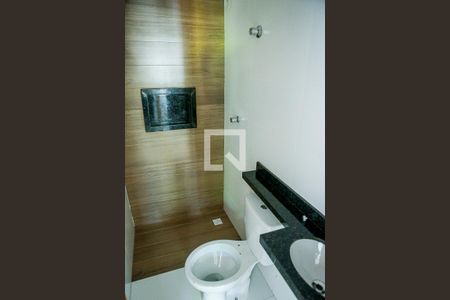 Banheiro de apartamento à venda com 3 quartos, 103m² em Paraíso, Santo André