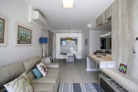 Sala de apartamento para alugar com 3 quartos, 110m² em Centro, Guarujá