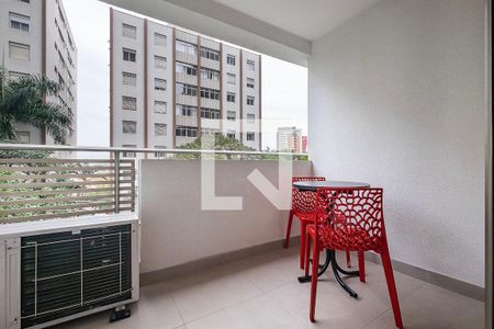 Studio - Varanda de kitnet/studio à venda com 1 quarto, 23m² em Vila Madalena, São Paulo