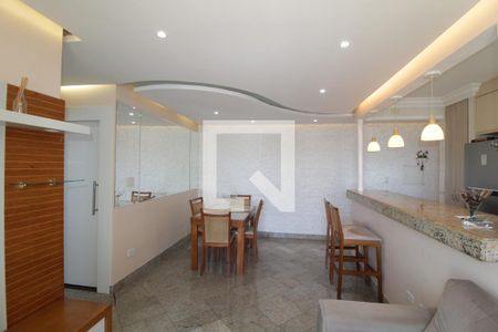 Sala/Cozinha de apartamento à venda com 2 quartos, 56m² em Parque Cisper, São Paulo