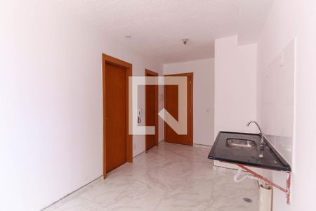 Sala/Cozinha de apartamento para alugar com 1 quarto, 37m² em Belenzinho, São Paulo