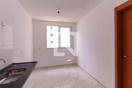 Sala/Cozinha de apartamento para alugar com 1 quarto, 37m² em Belenzinho, São Paulo