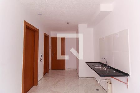 Sala/Cozinha de apartamento para alugar com 1 quarto, 37m² em Belenzinho, São Paulo