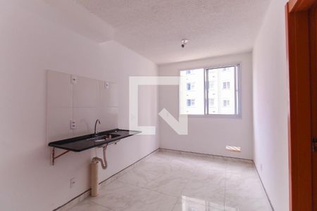 Sala/Cozinha de apartamento para alugar com 1 quarto, 37m² em Belenzinho, São Paulo