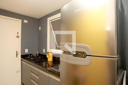 Cozinha de kitnet/studio à venda com 1 quarto, 28m² em Cidade Baixa, Porto Alegre