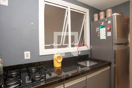 Cozinha de kitnet/studio à venda com 1 quarto, 28m² em Cidade Baixa, Porto Alegre