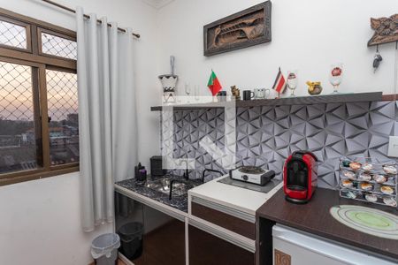 Cozinha de kitnet/studio para alugar com 1 quarto, 36m² em Vila Nogueira, Diadema