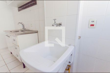 Cozinha e Área de Serviço de apartamento para alugar com 1 quarto, 35m² em Cambuci, São Paulo