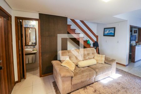 Sala de casa de condomínio à venda com 3 quartos, 202m² em Ipanema, Porto Alegre