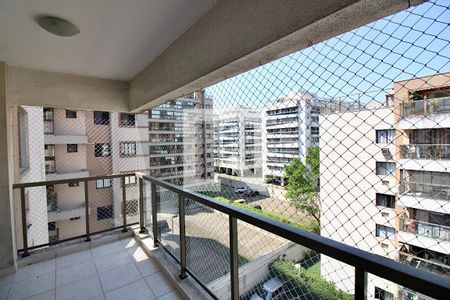 Varanda da Sala de apartamento à venda com 3 quartos, 211m² em Recreio dos Bandeirantes, Rio de Janeiro