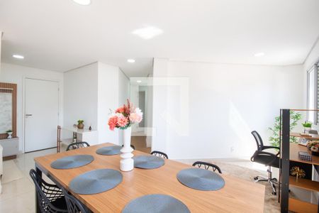 Sala de Jantar de apartamento à venda com 2 quartos, 73m² em Vila Osasco, Osasco
