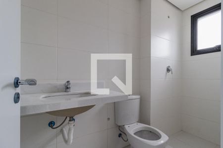 Banheiro da Suite 1 de apartamento à venda com 3 quartos, 107m² em Bela Vista, Porto Alegre