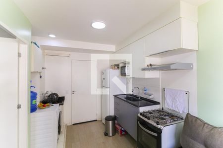 Cozinha e Área de Serviço de apartamento à venda com 1 quarto, 24m² em Panamby, São Paulo