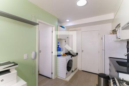 Cozinha e Área de Serviço de apartamento à venda com 1 quarto, 24m² em Panamby, São Paulo